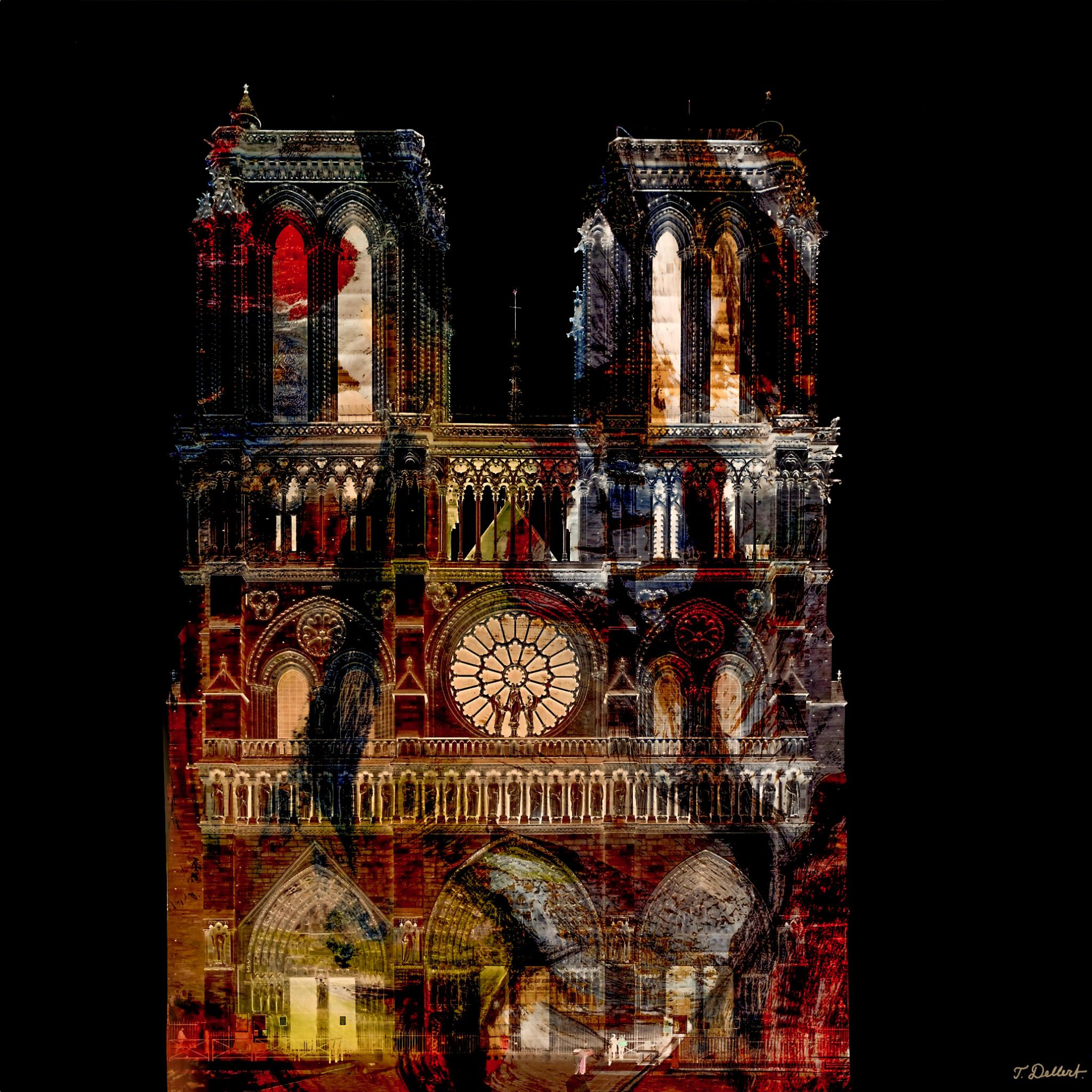NOTREDAME AT NIGHT